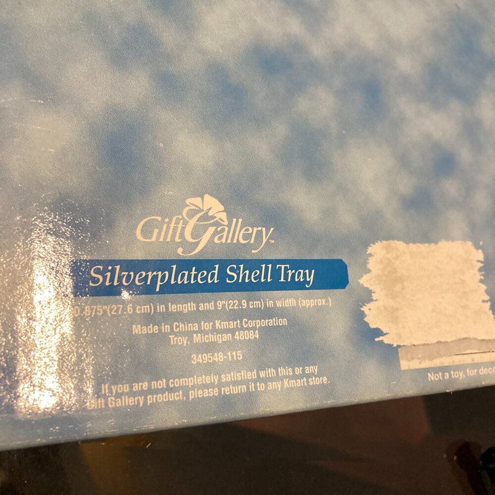 Shell Tray Silver plated - Picture 3 of 4